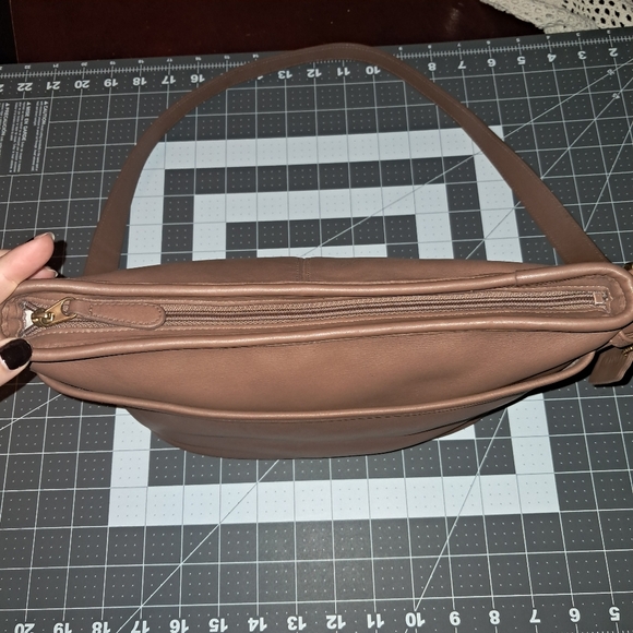 Authentic Vintage Coach Worth Bag, Cocoa Brown - Picture 9 of 11